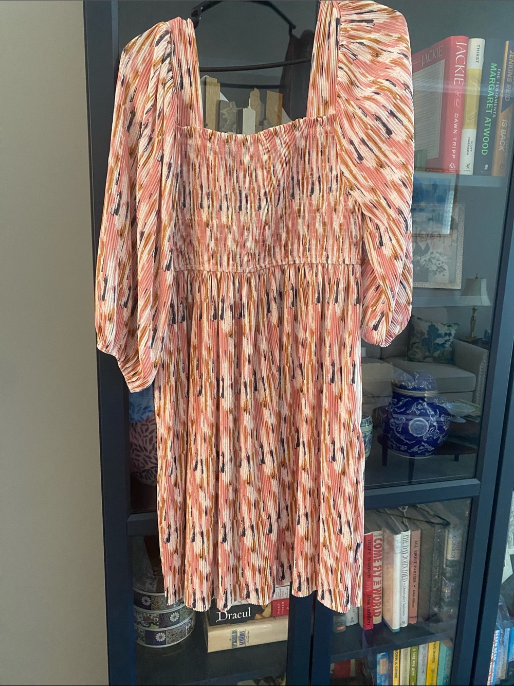 Maternity mittoshop Peach Multi-Print Smocked Casual Dress